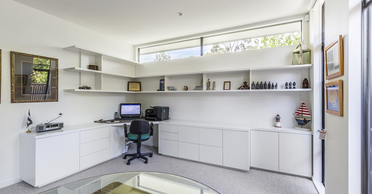 matt white handleless study maidstone kent
